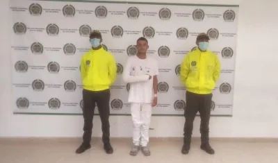 'Pescador' capturado por la Policía. 