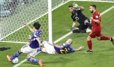 La acción sentenció la derrota de España ante los nipones.