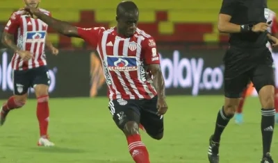 Carmelo Valencia llegó al Junior en 2020.