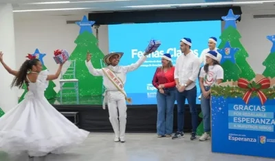 Presentación de la Navidad solidaria.