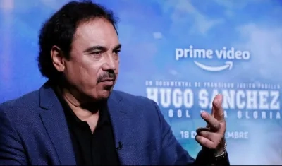 Hugo Sánchez, exfutbolista mexicano.