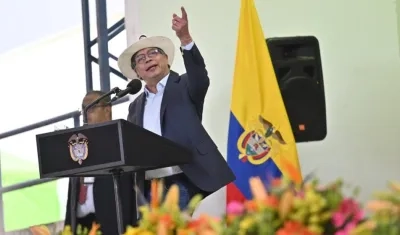 El Presidente de la República, Gustavo Petro.