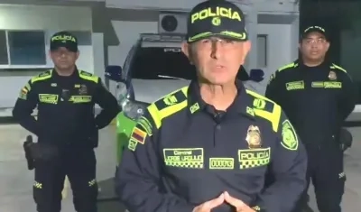 Coronel Jorge Urquijo, Comandante Policía Metropolitana.