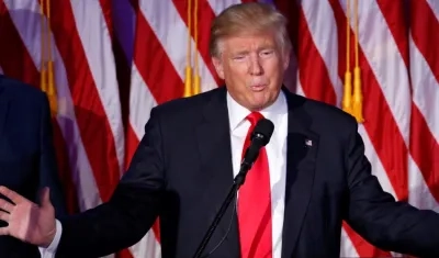 Donald Trump, expresidente de Estados Unidos (2016-2020).