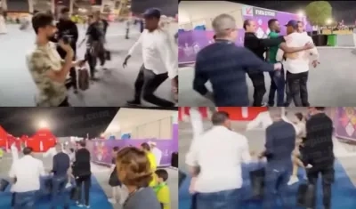 Imágenes del incidente.