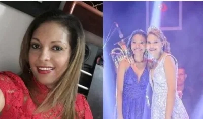 Ligia Paola Ramírez Barragán y sus dos hijas Gianella y Sharith Patiño Ramírez.