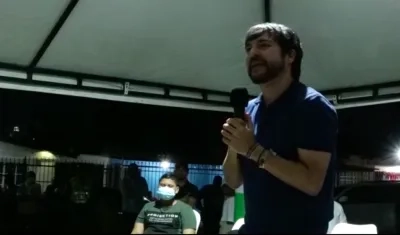 El alcalde Jaime Pumarejo.