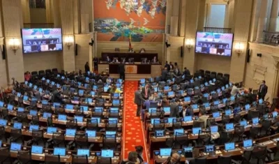 Sesión de la Cámara.