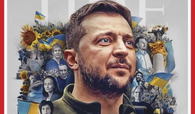 El presidente de Ucrania, Volodímir Zelenski.