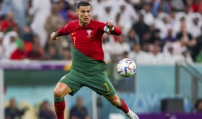 Cristiano Ronaldo, delantero y capitán de Portugal.