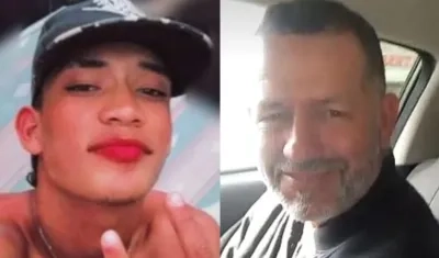 Franqui Aguirre y Miguel Martínez, las dos víctimas.