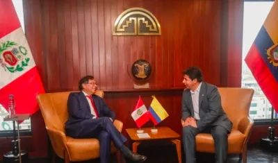 Gustavo Petro y Pedro Castillo.