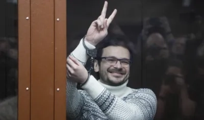 Opositor ruso Iliá Yashin.