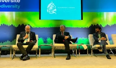 El alcalde Jaime Pumarejo en la COP-15