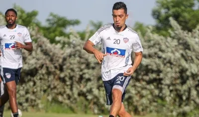 Fernando Uribe marcó cinco goles en su paso por Junior. 