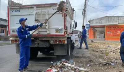 Miembros de la brigada.