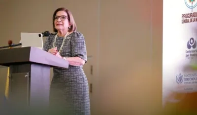 La Procuradora General de la Nación, Margarita Cabello Blanco.