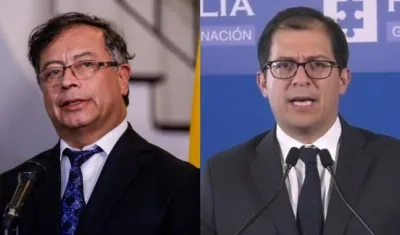 Presidente Gustavo Petro y Fiscal Francisco Barbosa.