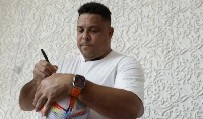 Ronaldo Nazario, leyenda del fútbol brasileño.