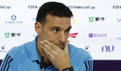 Lionel Scaloni, técnico de Argentina.