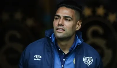 Radamel Falcao García, delantero colombiano.