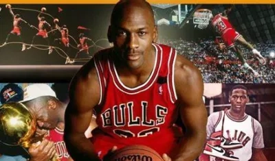 Michael Jordan, leyenda de la NBA.