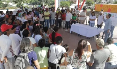 Funcionarios de Gobernación lideraron socialización.