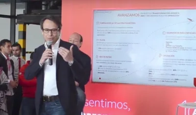 Adrián Neuhause, presidente de Avianca.