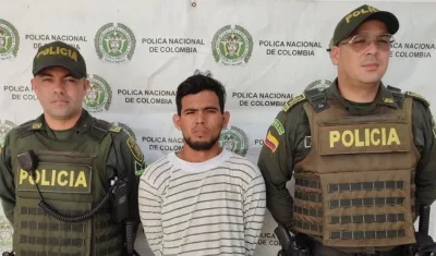 Luis David González Marín, el capturado.