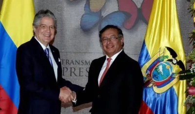 Guillermo Lasso y Gustavo Petro.