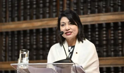 La canciller Ana Cecilia Gervasi.
