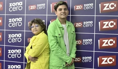 El dúo Champeta Kids.