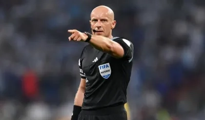 Szymon Marciniak dirigió a Argentina contra Australia, en cuartos de final.