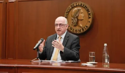 Leonardo Villar, gerente del Banco de la República.