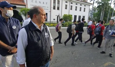 El defensor del Pueblo, Carlos Camargo.