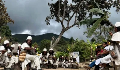 Miembros del pueblo Arhuaco.