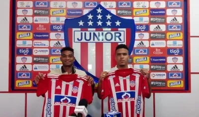 Amaury Torralvo e Iván Scarpeta firmaron contrato por un año.