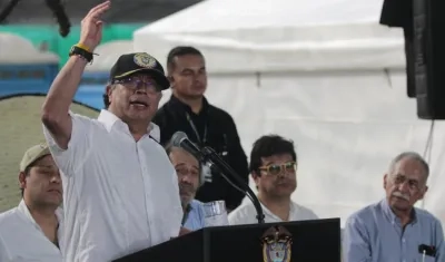 El Presidente de la República, Gustavo Petro.