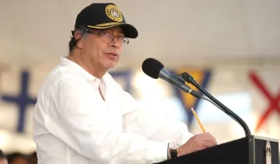 El Presidente de la República, Gustavo Petro.