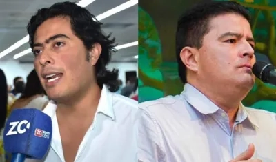 Nicolás Petro y Rodolfo Ucrós.