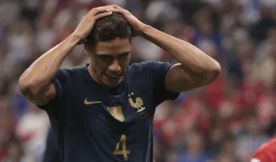 Raphael Varane, defensa central de Francia.