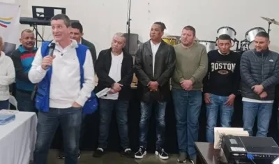 Reunión en Cárcel La Picota.