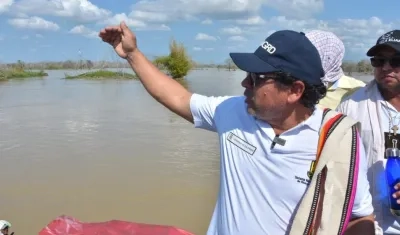 El director de la UNGRD, Javier Pava, en 'Caregato'