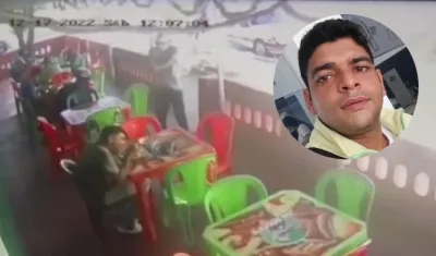 Restaurante donde fue asesinado Orlando José Páez Beltrán.