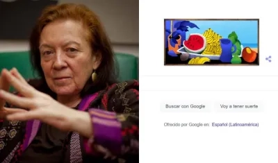 La pintora Ana Mercedes Hoyos y su obra artística. 