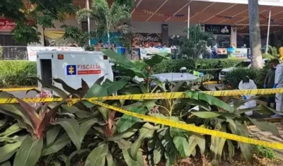 Lugar donde fue asesinada Magdeli Johana Navarro