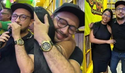 Fabricio Puche y Ana Navarro.