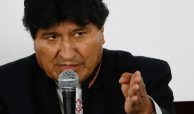 El expresidente de Bolivia, Evo Morales.