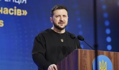 El presidente ucraniano, Volodímir Zelenski.