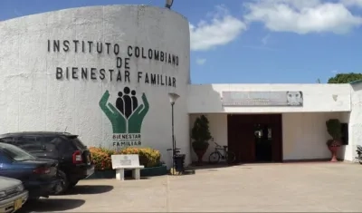 Sede del ICBF en Riohacha.